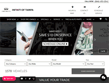 Tablet Screenshot of infinitioftampa.com